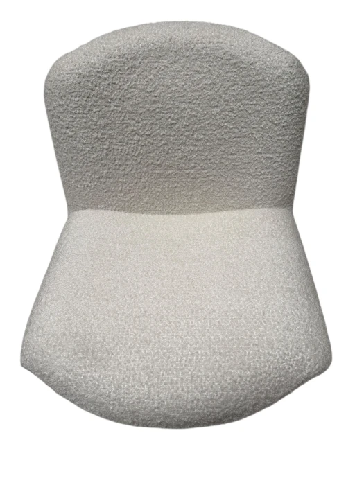 Giancarlo Piretti Two Mid-Century Modern Alky Lounge Chairs in Bouclé, 1970s